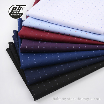 Printed Shirt Fabric Fine Denier Polyester Plain Fabric